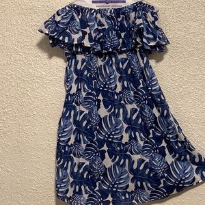off the shoulder 2 pocket dress with flair collar